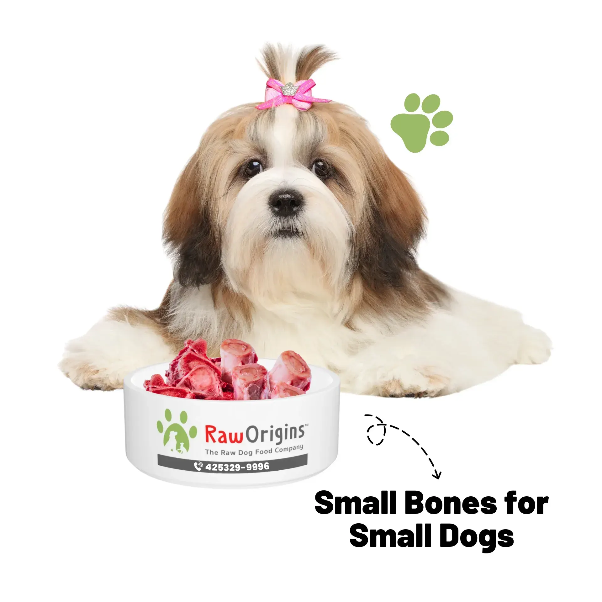 RAW ORIGINS - DOGS CHEW BONES - ALL NATURAL REAL BONES FOR REAL DOGS  